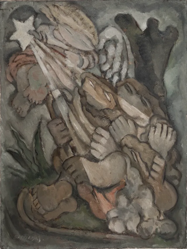 The Annunciation to the Shepherds, Rafael Barradas