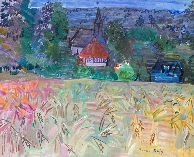 Wheatfield in Normandy, Raoul Dufy
