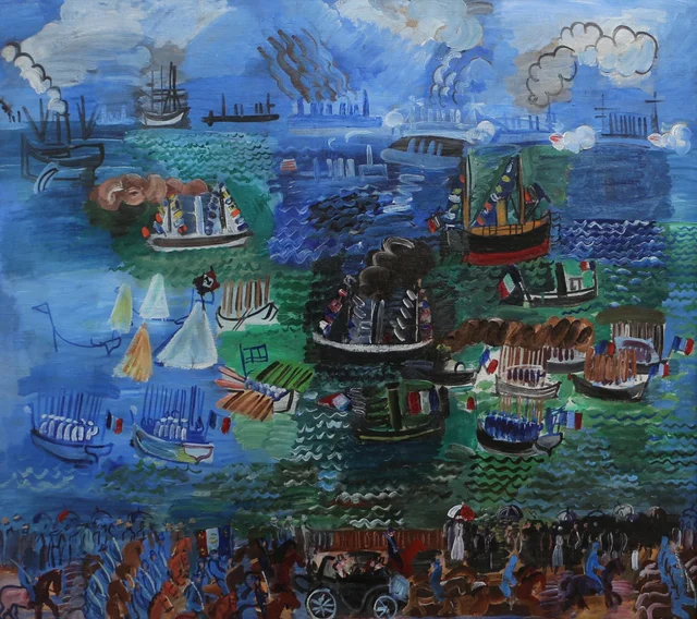 Fête nautique au Havre, Raoul Dufy