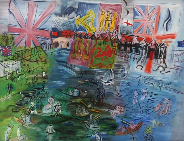 Henley, régates aux drapeaux, Raoul Dufy
