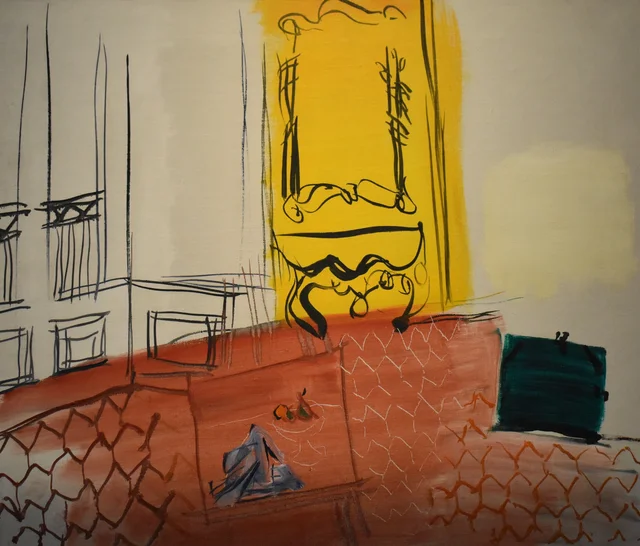 La Console jaune, Raoul Dufy