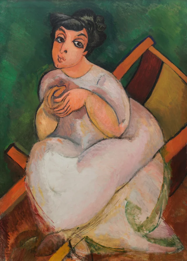 La Dame en rose, Raoul Dufy