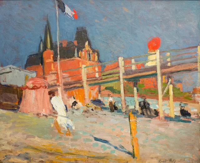 The Beach of Sainte-Adresse, Raoul Dufy