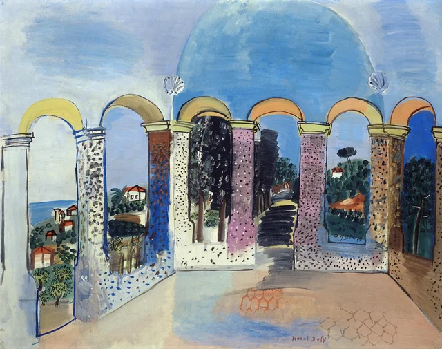 Arcades at Vallauris, Raoul Dufy