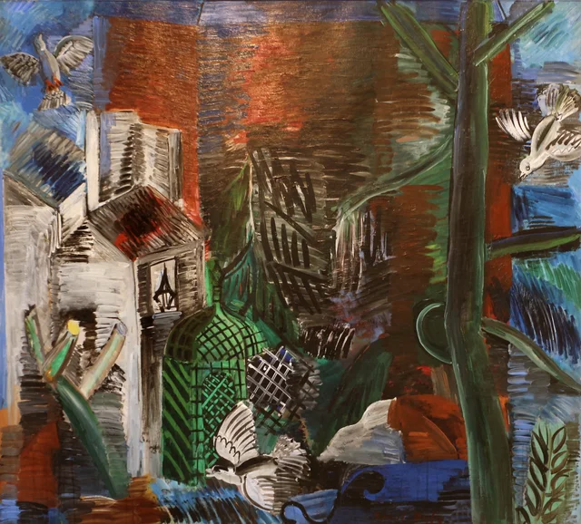 El jardín abandonado, Raoul Dufy