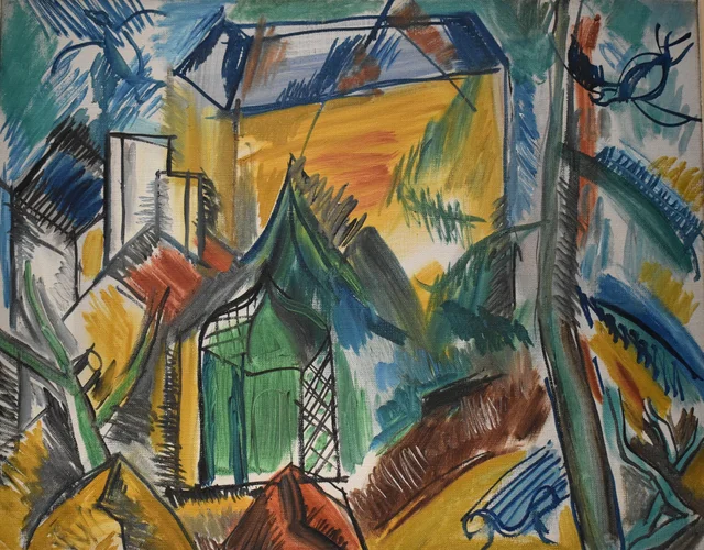 The Abandoned Garden, Raoul Dufy
