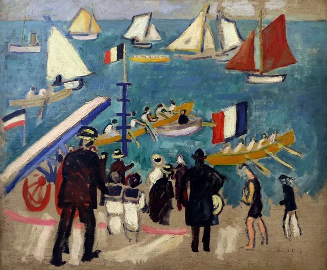Les Régates, Raoul Dufy