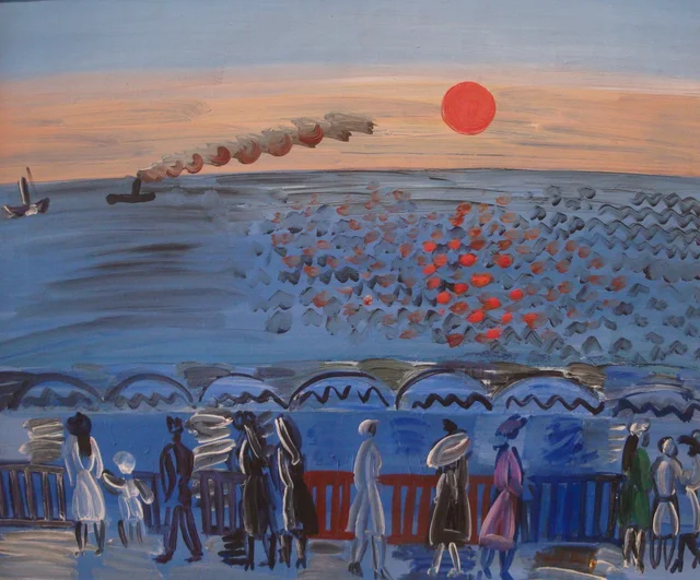 Sainte-Adresse, nuit, Raoul Dufy