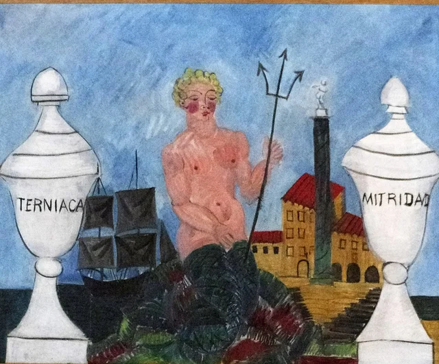 Sirène au trident, Raoul Dufy