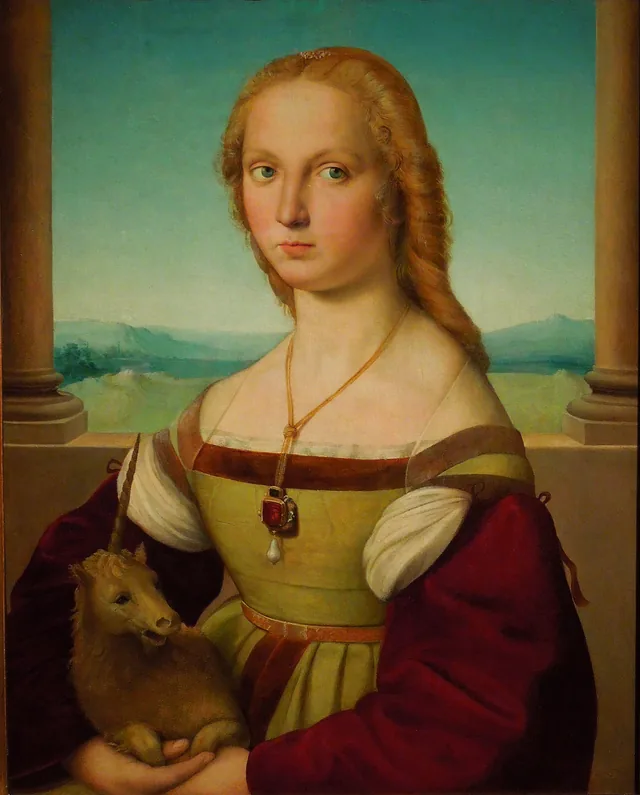 Lady with a Unicorn, Raphaël