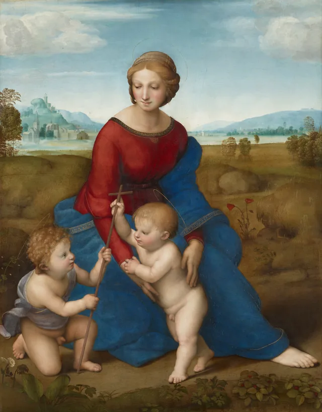 La Virgen del prado, Rafael