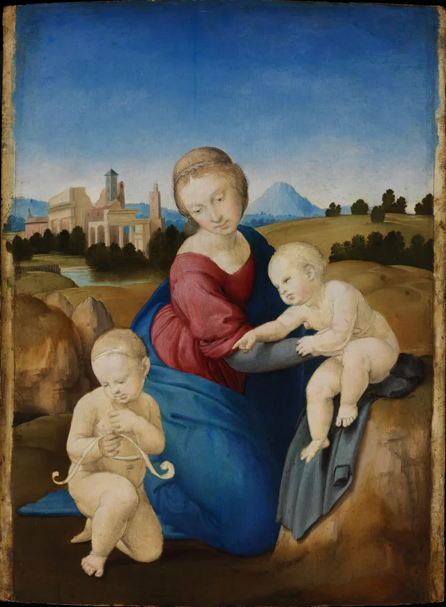 Virgin and Child with the Young Saint John the Baptist (The Esterházy Madonna)