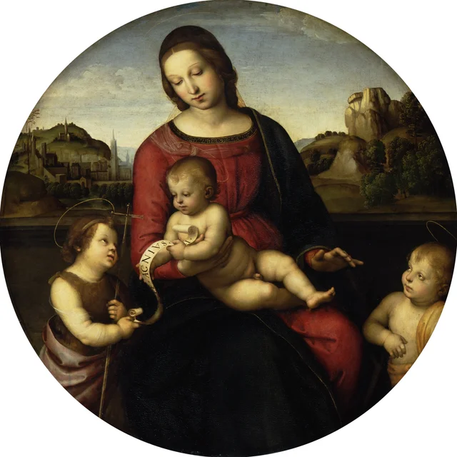 La Virgen Terranuova, Rafael