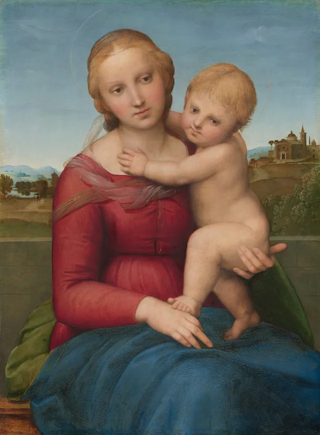 La pequeña Virgen Cowper, Rafael