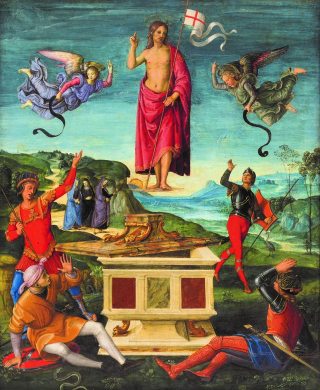 La resurrección de Cristo, Rafael