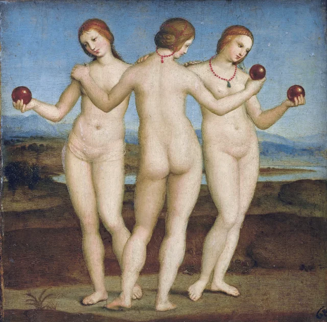 Las tres Gracias, Rafael