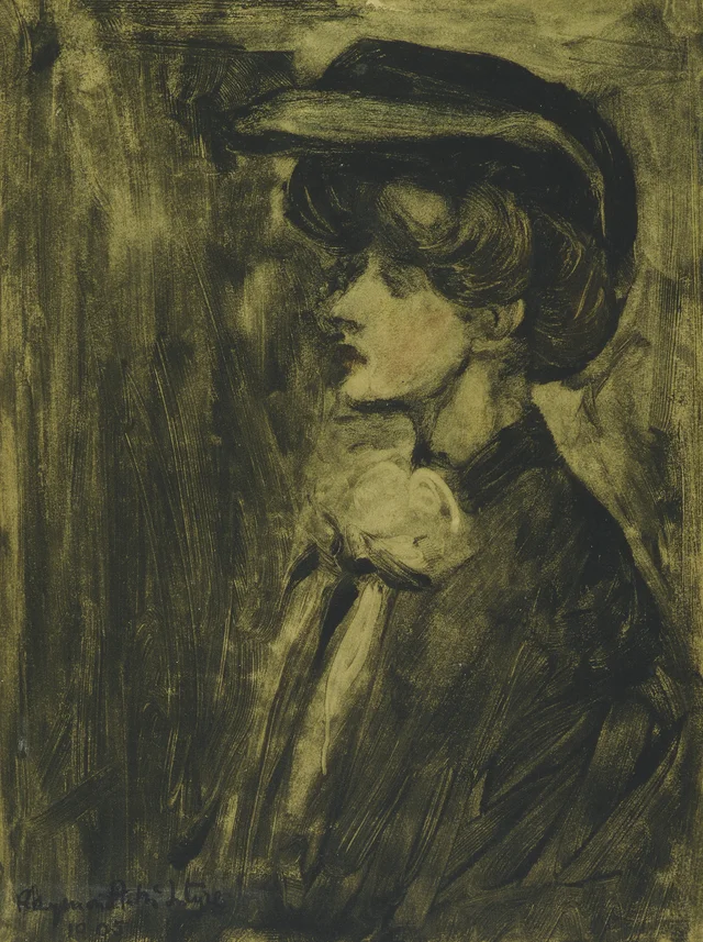 Portrait of Constance McIntyre, Raymond McIntyre