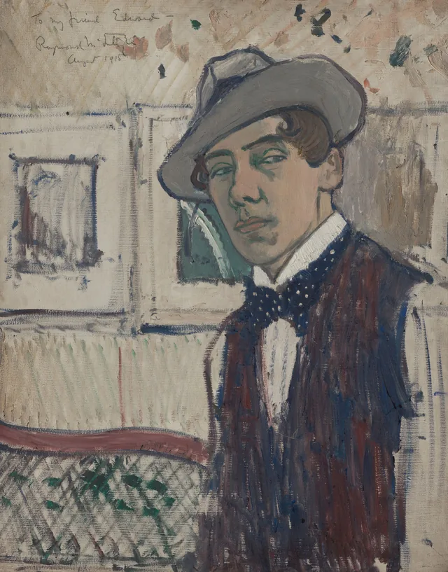 Autorretrato, Raymond McIntyre