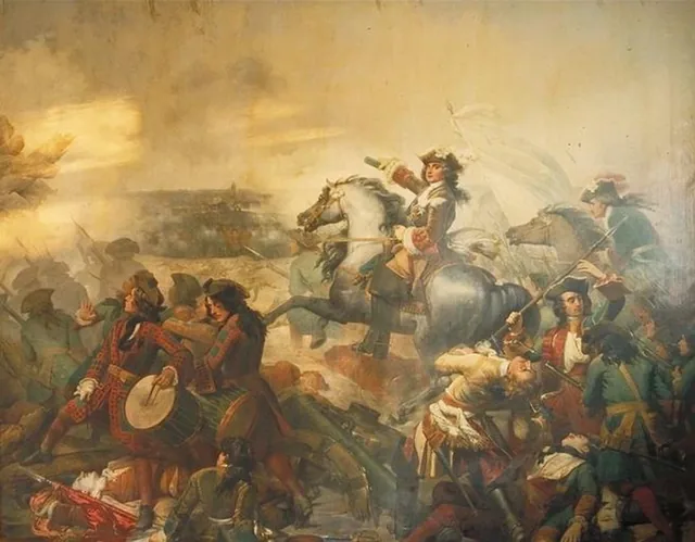 La batalla de Denain, Raymond Quinsac Monvoisin
