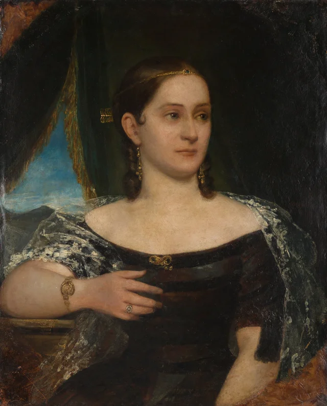 Portrait of Doña Isidora Zegers, Raymond Quinsac Monvoisin