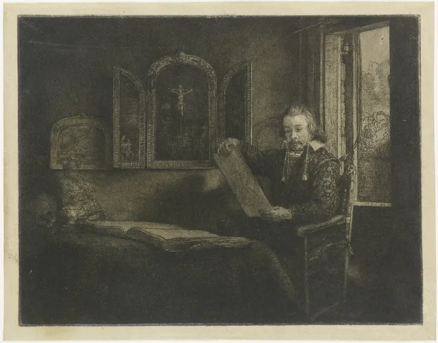 Abraham Francen, apothecary, Rembrandt van Rijn