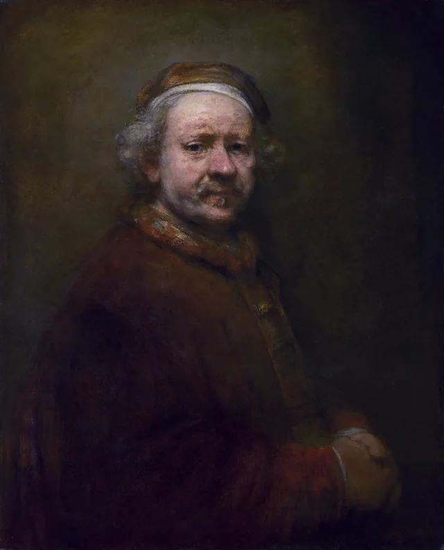 Self-Portrait at the Age of 63, Rembrandt van Rijn