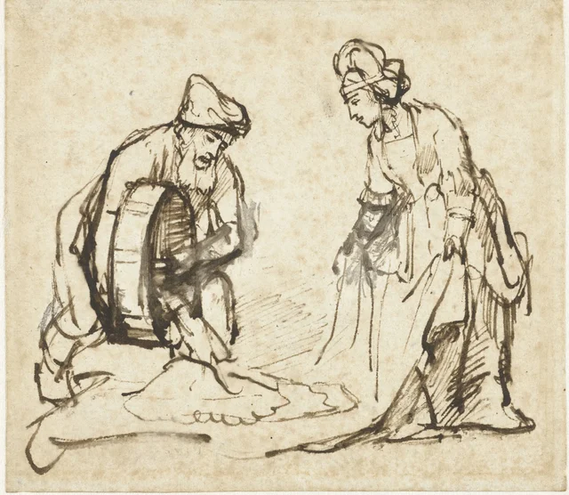 Booz et Ruth, Rembrandt van Rijn