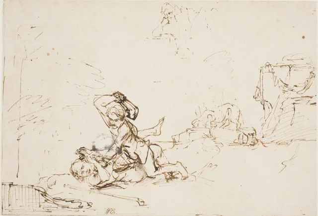 Cain Slaying Abel