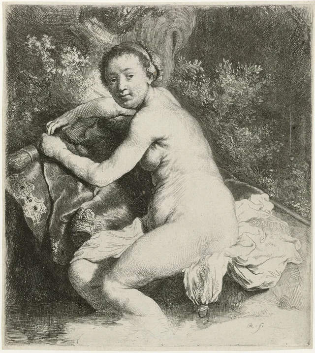 Diana at the bath, Rembrandt van Rijn
