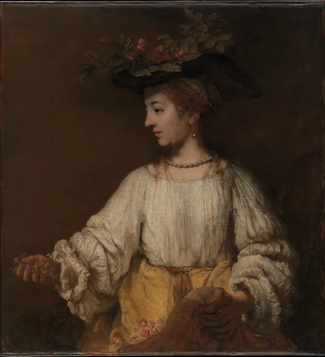Flora, Rembrandt van Rijn