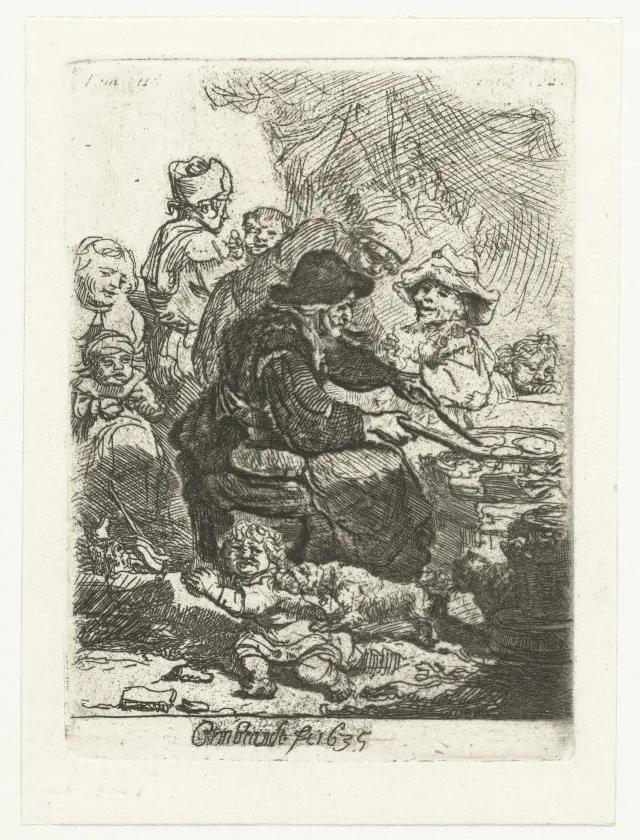 La tortillera, Rembrandt van Rijn
