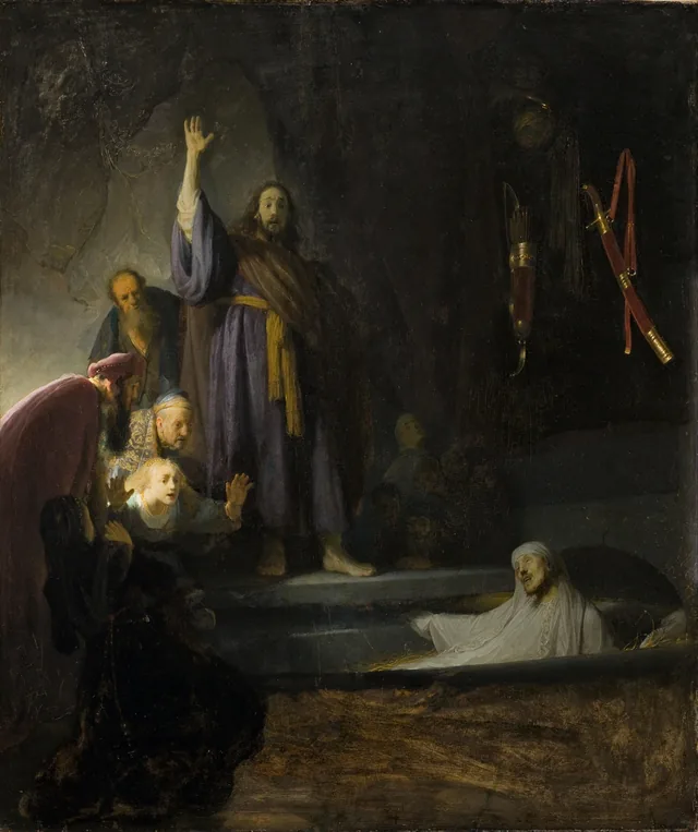 La Résurrection de Lazare, Rembrandt van Rijn