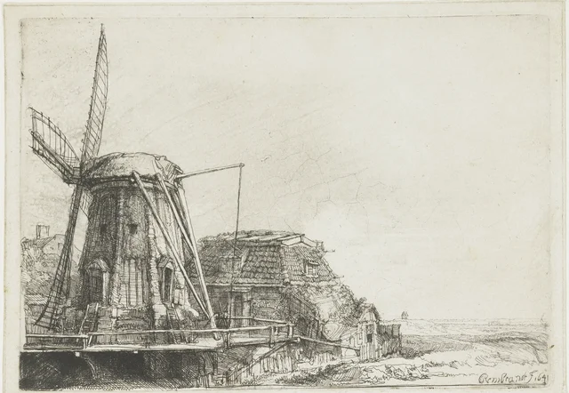 Le Moulin, Rembrandt van Rijn