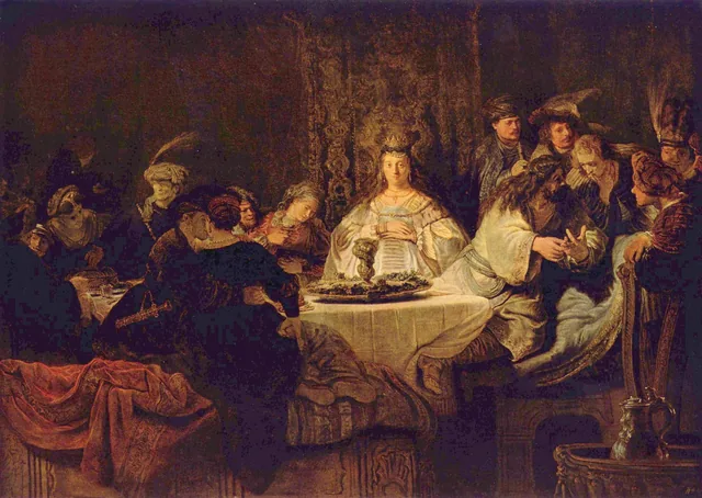 The Wedding of Samson, Rembrandt van Rijn