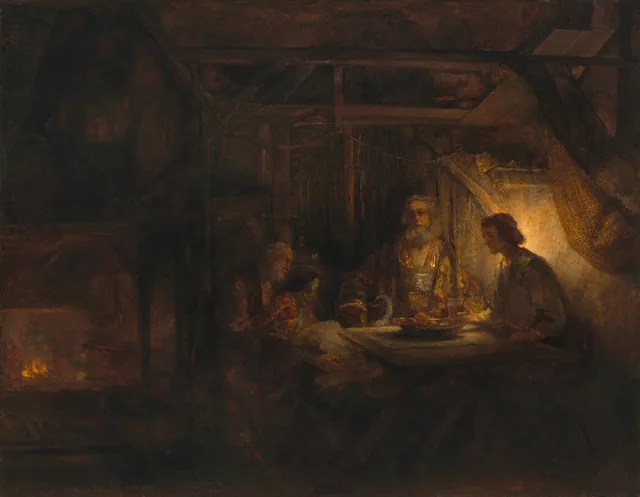 Philemon and Baucis, Rembrandt van Rijn