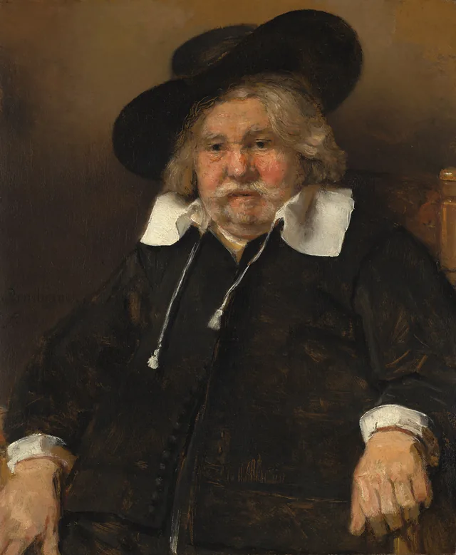 Portrait d'un vieil homme, Rembrandt van Rijn