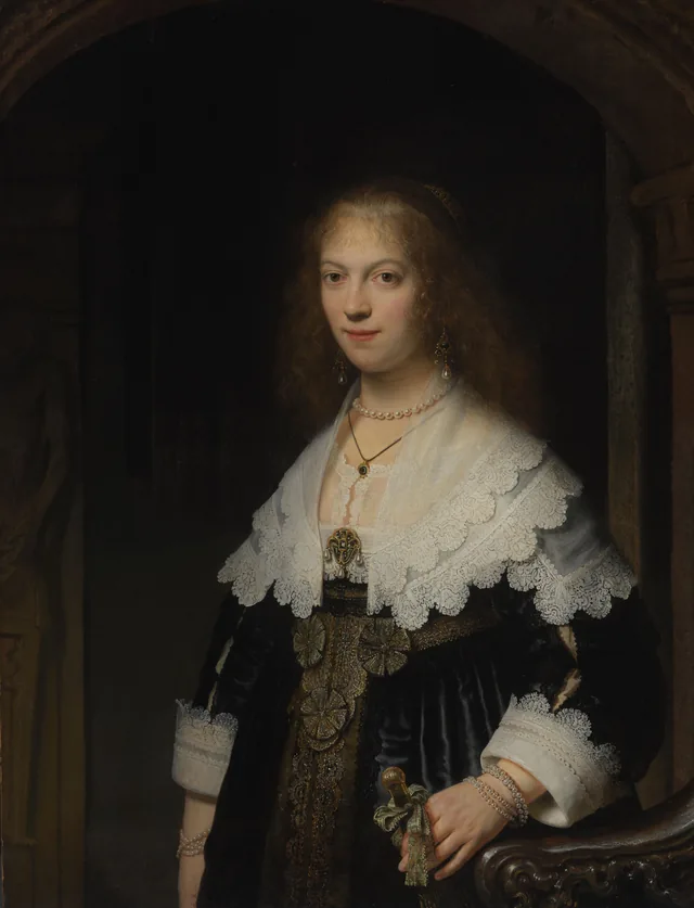 Portrait of a woman, possibly Maria Trip