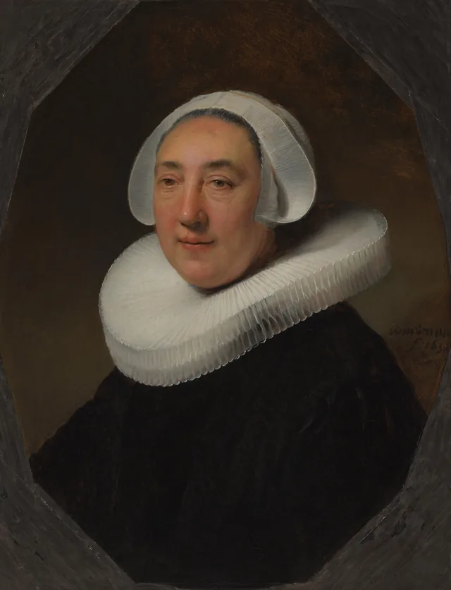 Portrait of Haesje Jacobsdr van Cleyburg