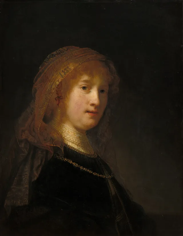 Saskia van Uylenburgh, the Wife of the Artist