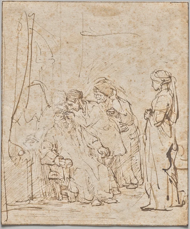 Tobias Healing His Father's Blindness