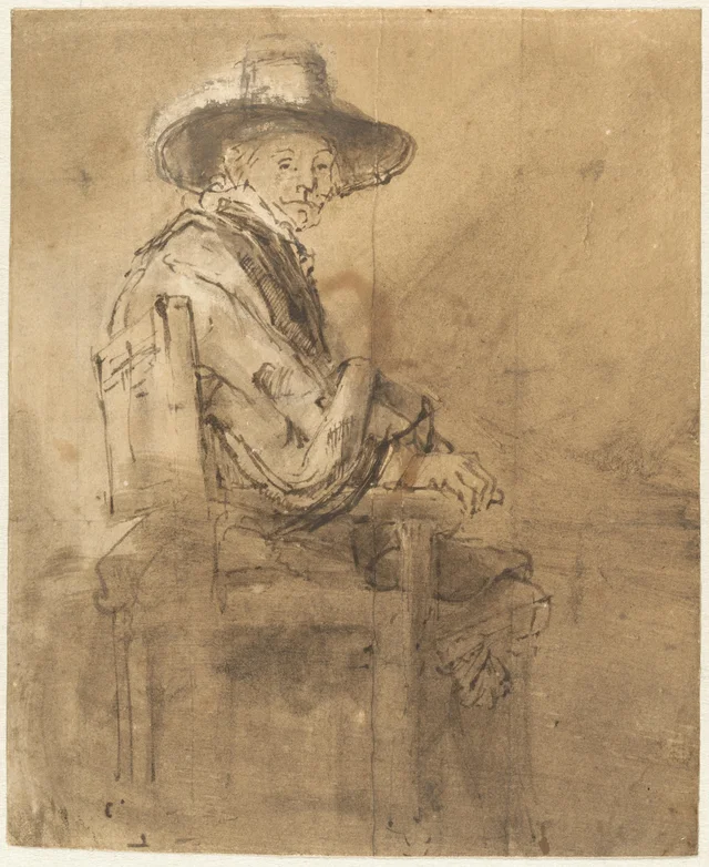 Syndic of the Drapers’ Guild, Jacob van Loon, Seated, Rembrandt van Rijn