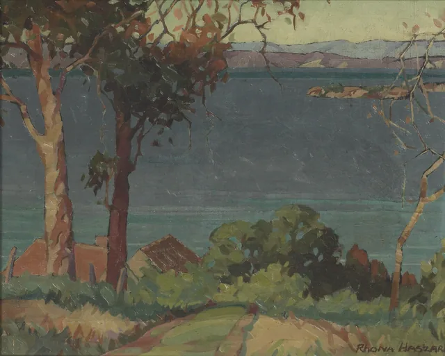Vista sobre o Firth of Thames, Rhona Haszard