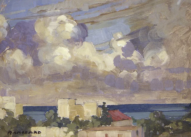 Em Alexandria, Egito, Rhona Haszard