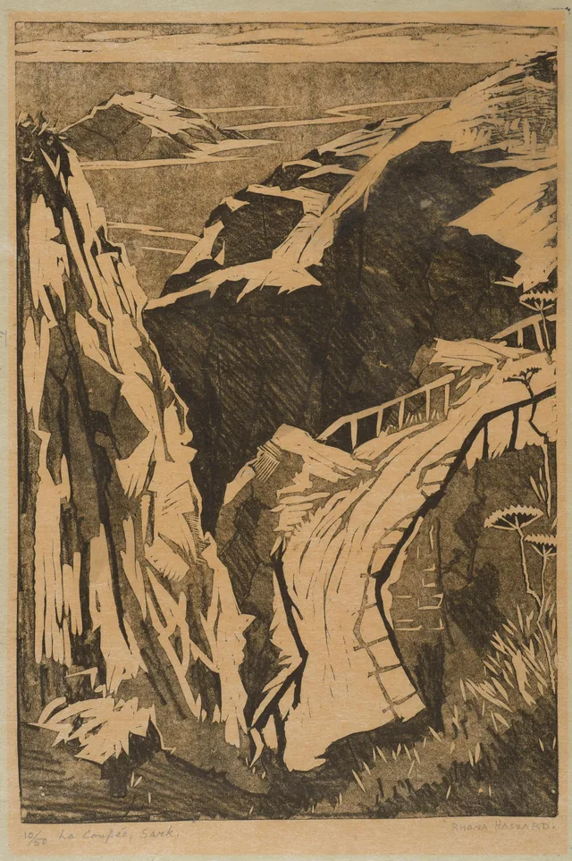 La Coupée, Sark, Rhona Haszard