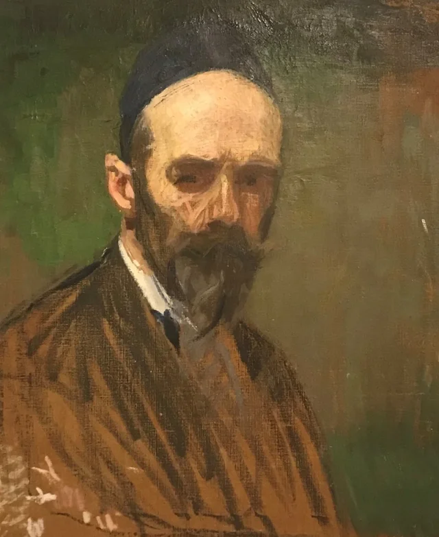 Autorretrato, Richard Bergh