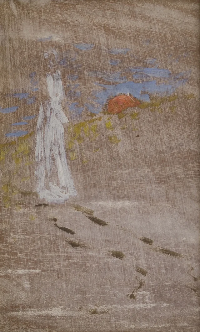 Esboço para A Moça e a Morte (caminhando), Richard Bergh