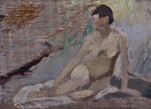 Étude de modèle, Richard Bergh