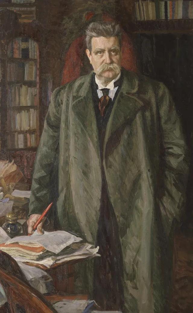 首相、社会民主党党首、国際連盟代表、評論家ヤルマール・ブランティング(1860-1925)、1911-1912年, リカルド・ベリ