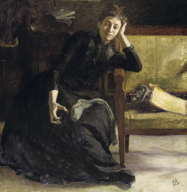 A artista Eva Bonnier, Richard Bergh