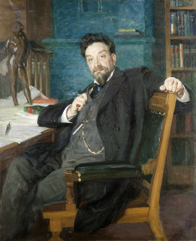 O professor Karl Warburg, Richard Bergh